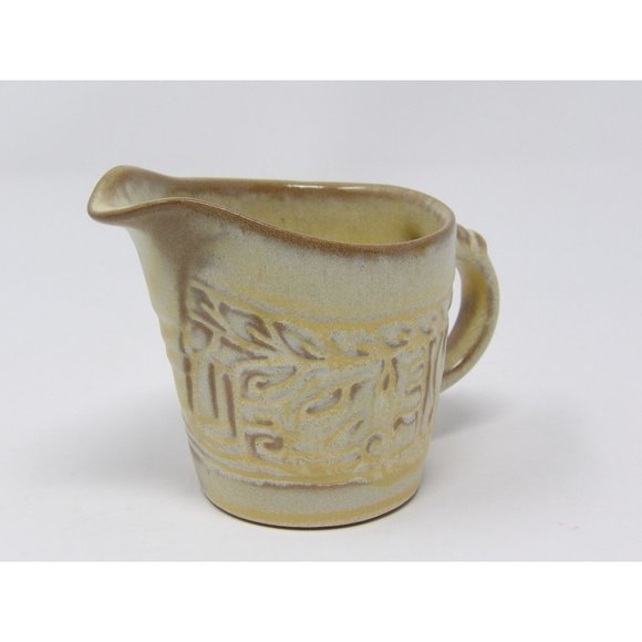 Vintage Frankhoma Pottery Aztec Creamer - Picture 3 of 10